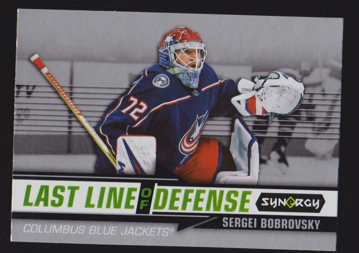 (image for) 2018-19 Synergy Last Line Of Defense #LD9 Sergei Bobrovsky